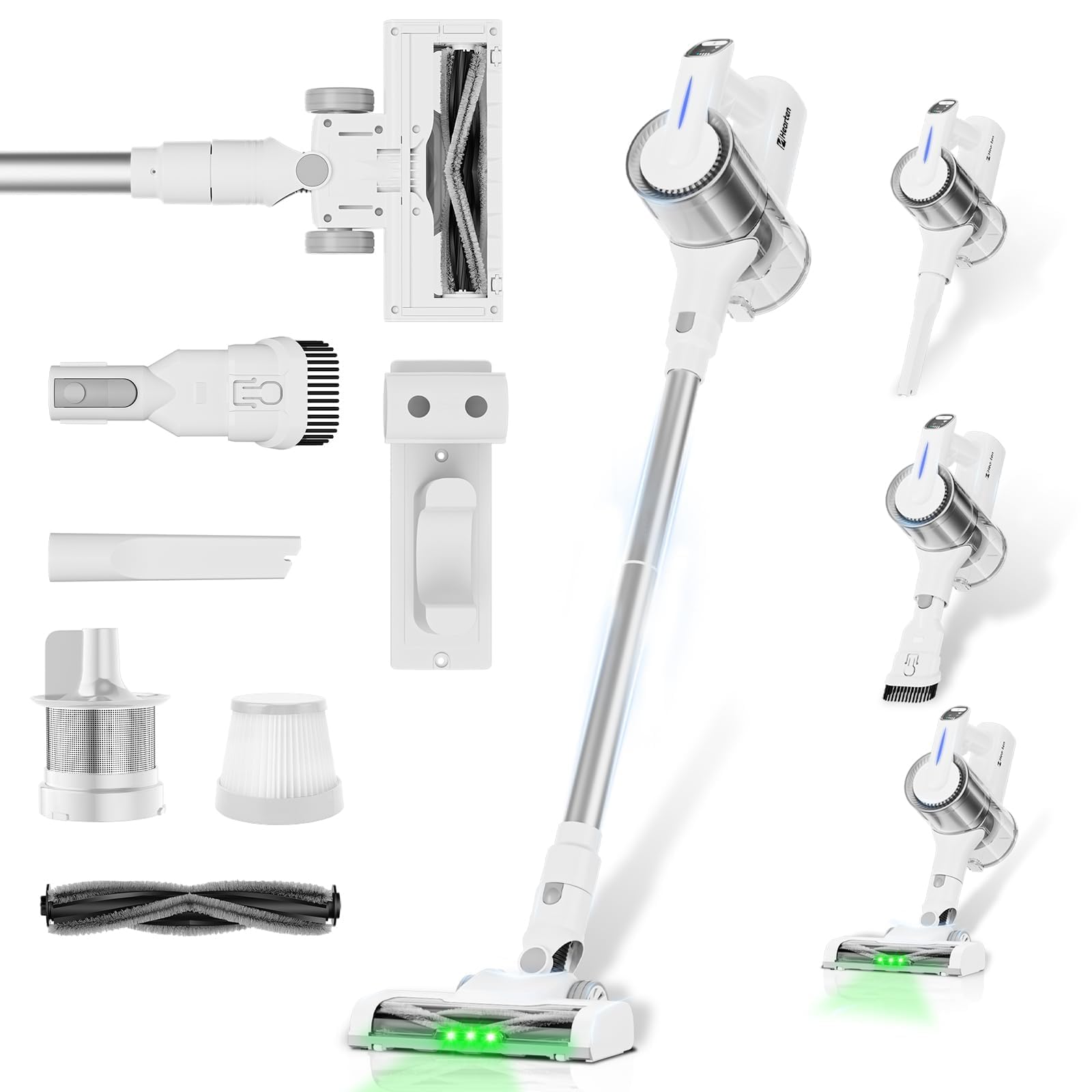 Amazon | 掃除機 コードレス【70,000PA超強力吸引・自立式設計